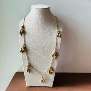 J.Crew Tassel Charm Necklace